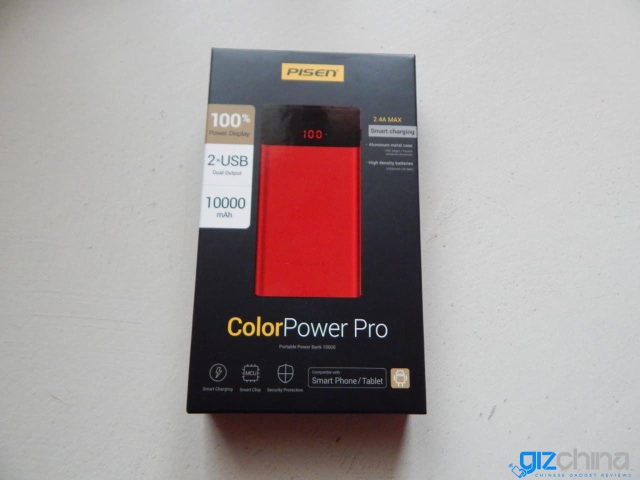PISEN LED Color Power II 10000 mAh review