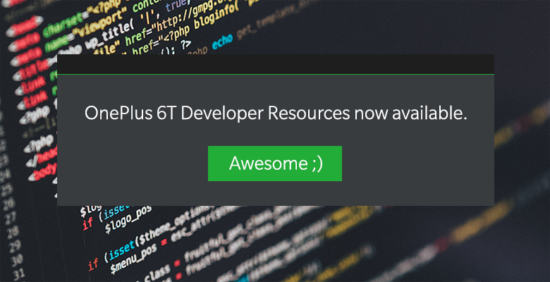 OnePlus releases kernel sources for the OnePlus 6T