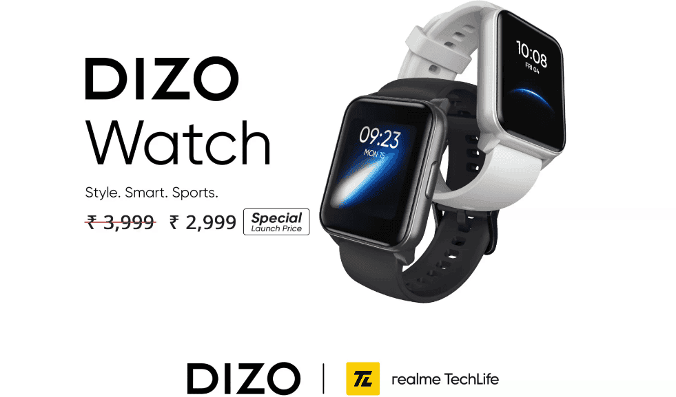 Realme Dizo Watch With An SpO2 Sensor Launched In India, See Details