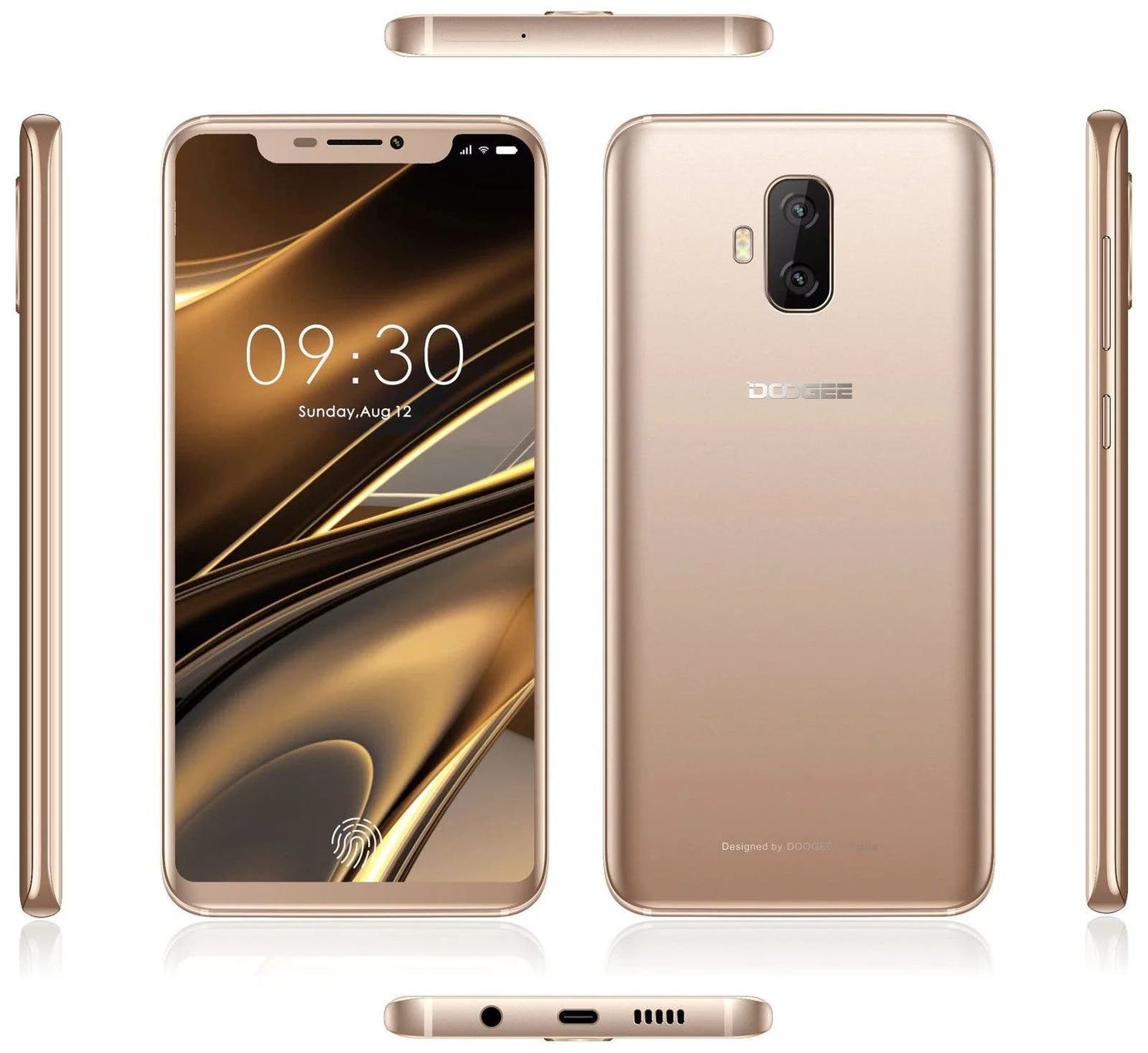 Doogee V render by @evleaks