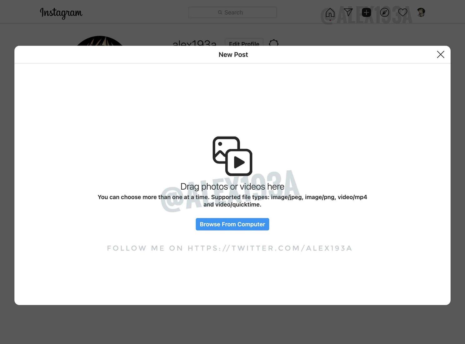 Instagram Will Add Feature Allowing Us To Create Posts From Desktop Browsers