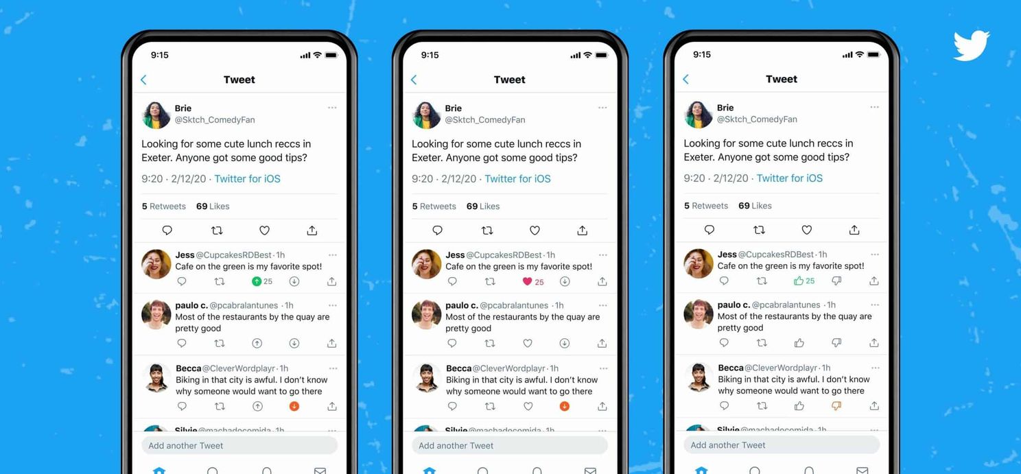 Twitter started testing the dislike button