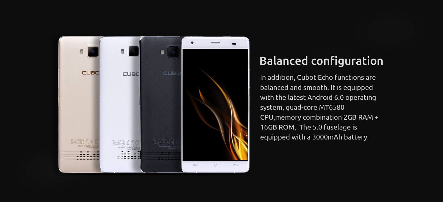 CUBOT Echo is an ‘unbreakable’ music phone