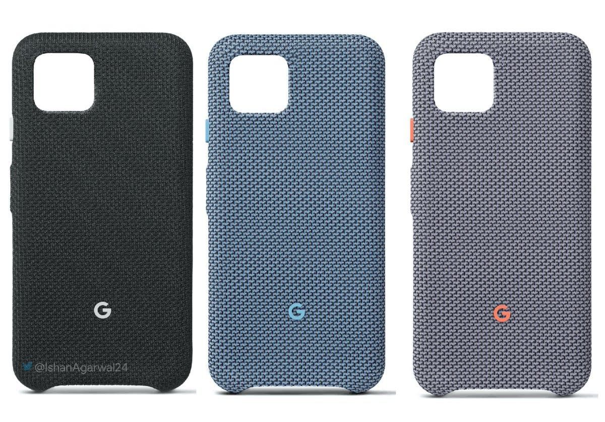 Here are the official Google Pixel 4 / 4XL covers