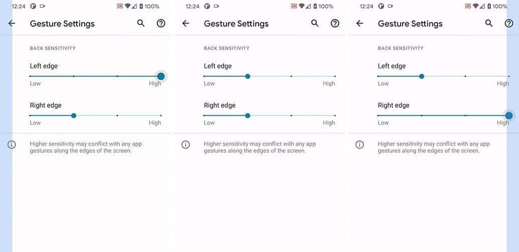 Huawei EMUI 11 system exposure: supports side return gesture sensitivity