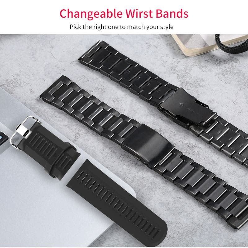 Tired of your Microwear H1's TPU Strap? Get a Steel One Here!