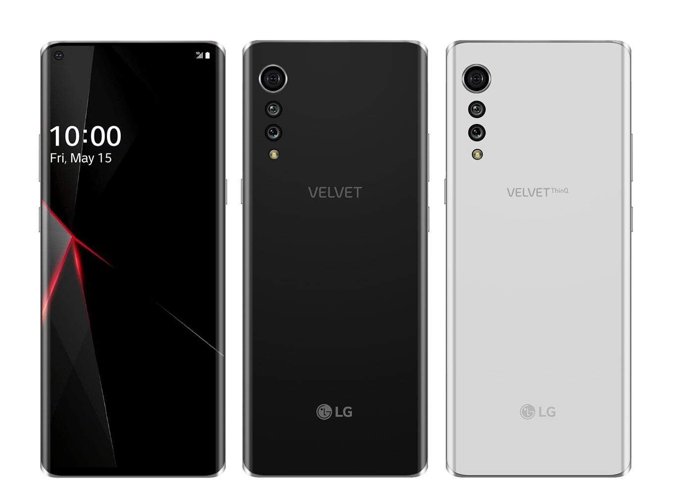 Here are the first leaked press photos of the upcoming LG Velvet