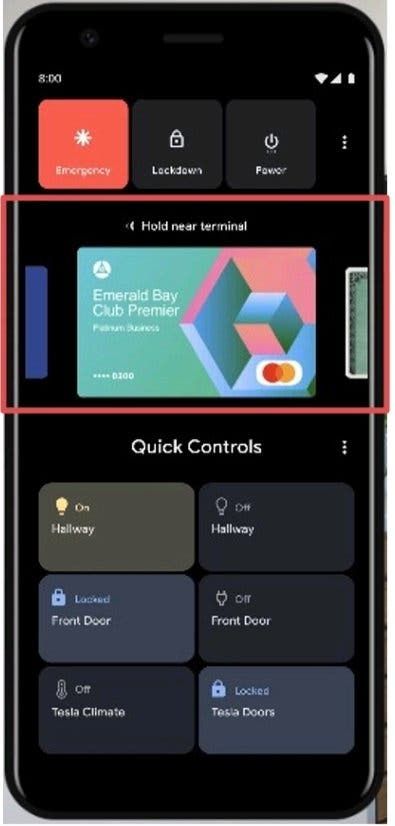 Android 11 has a completely new power menu