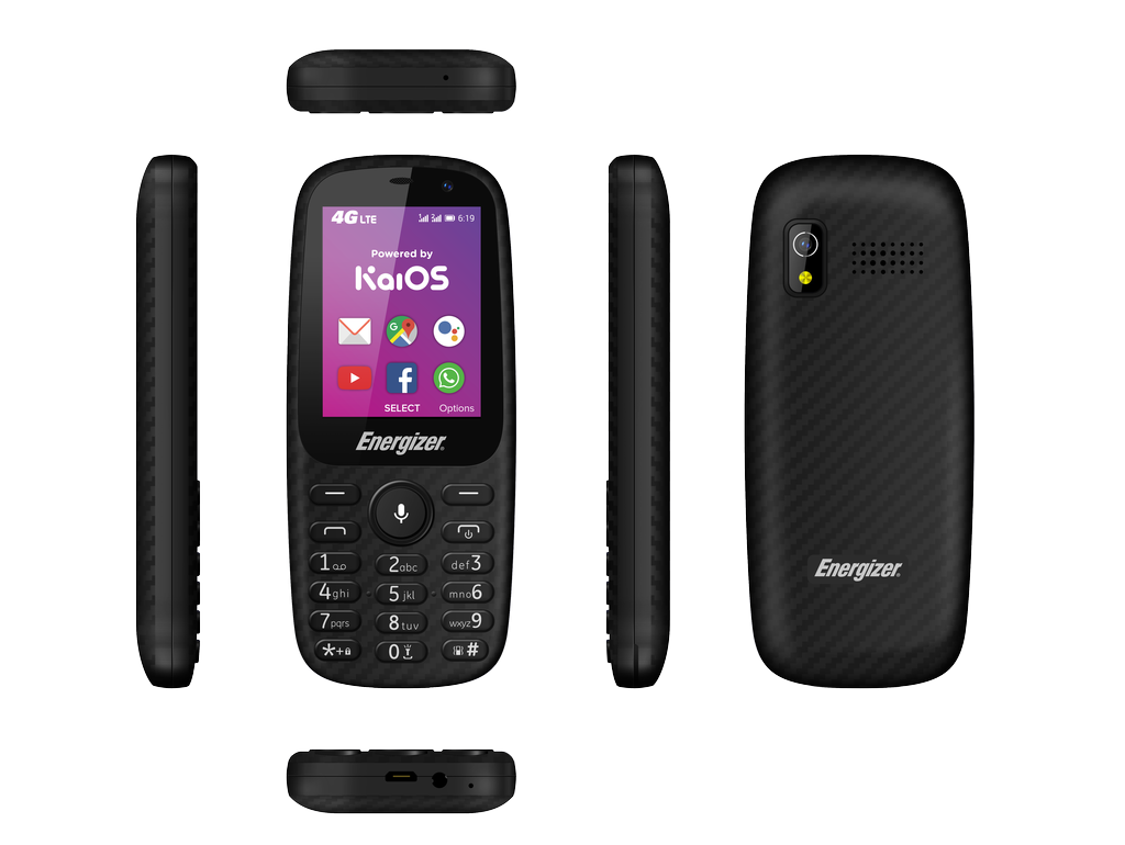 Energizer just launched E241 and E241S feature phones with KaiOS