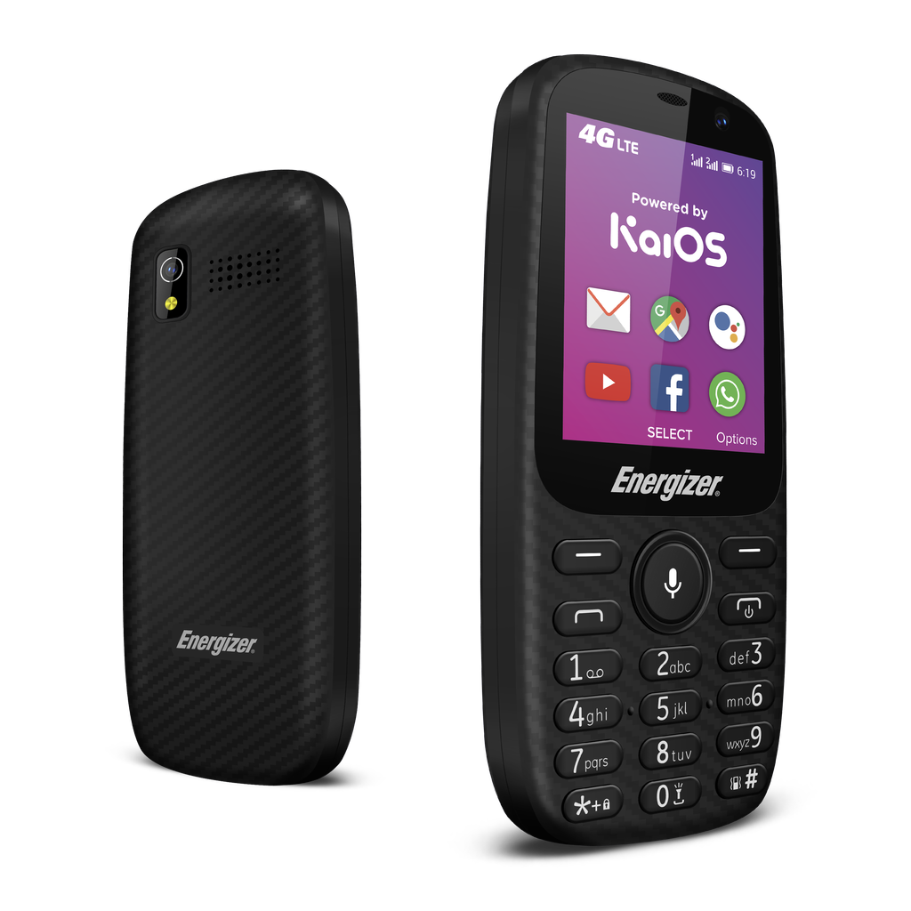 Energizer just launched E241 and E241S feature phones with KaiOS