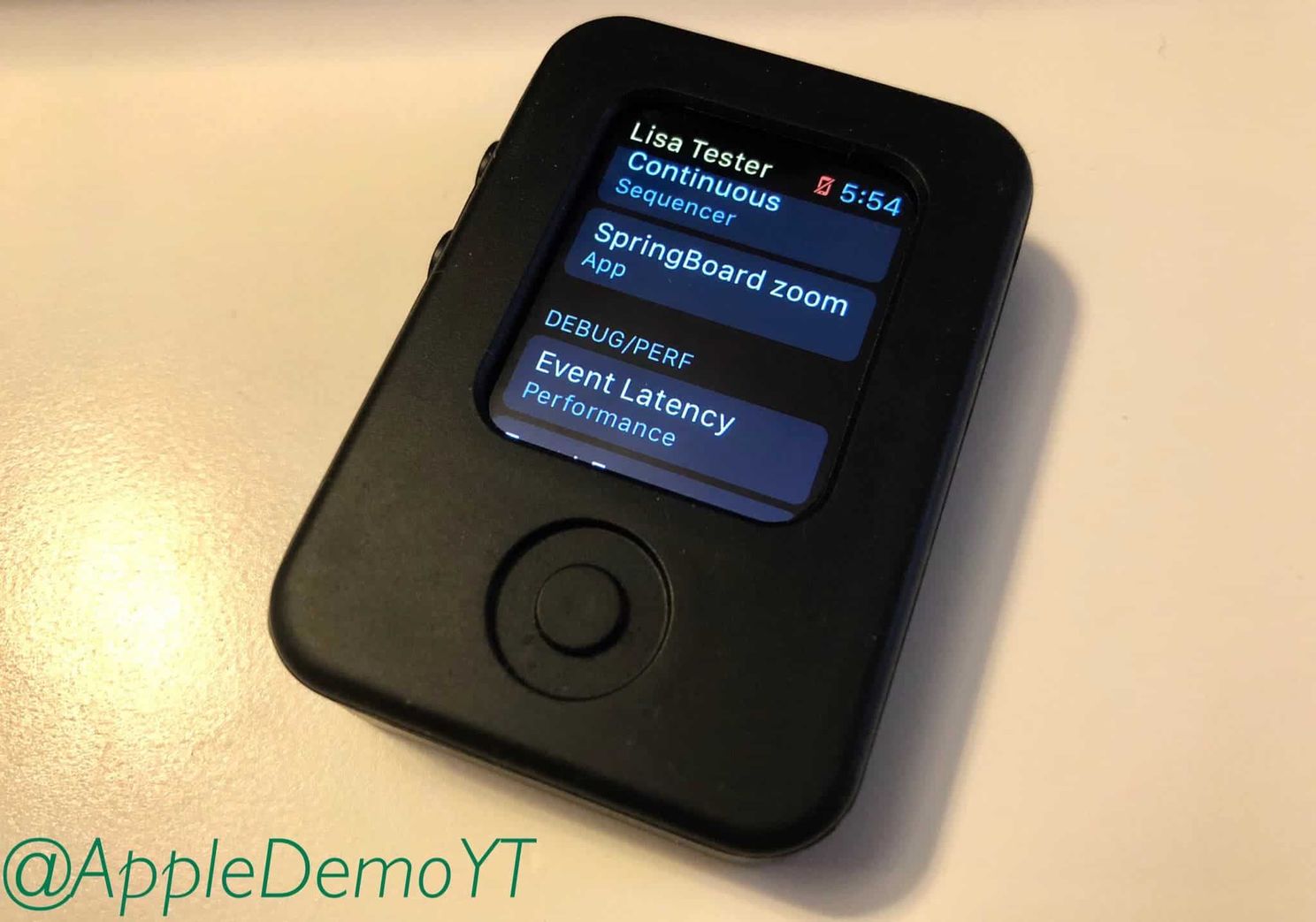 A prototype of Apple Watch running a pre-watchOS software has leaked