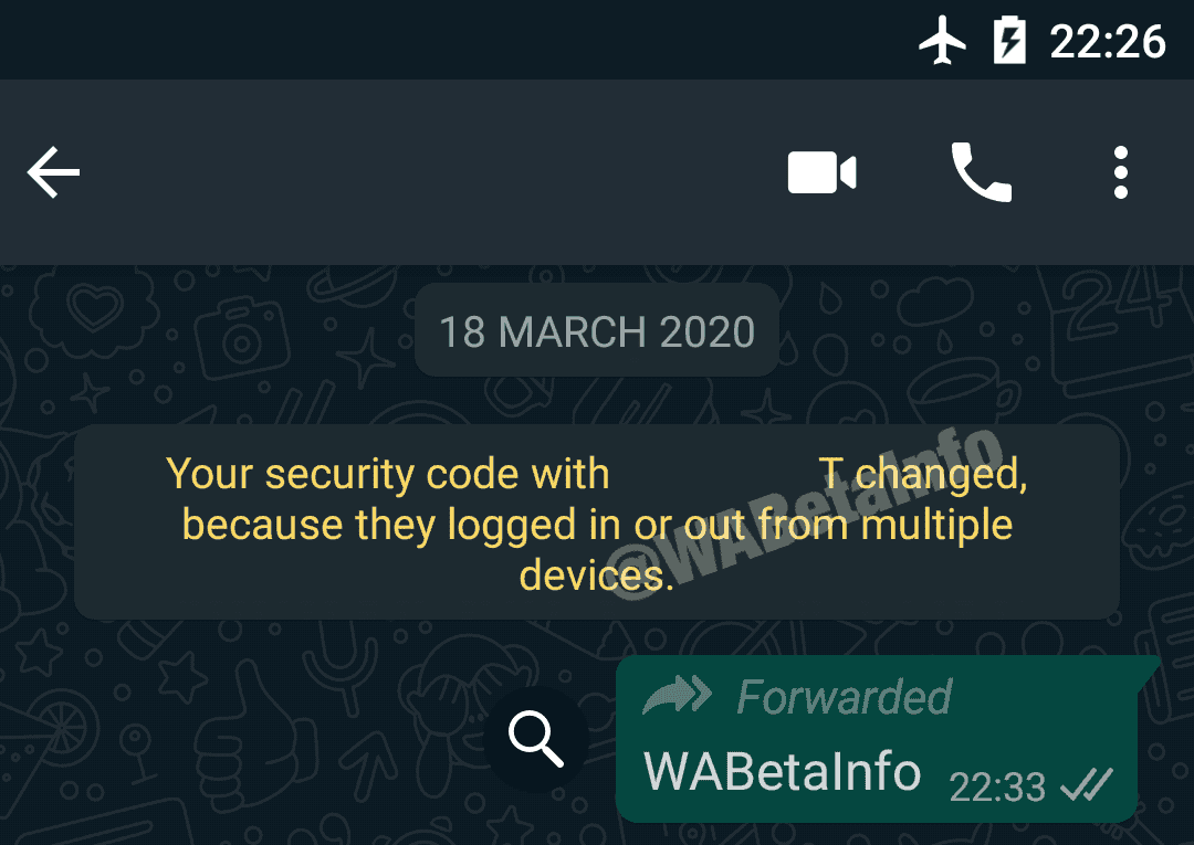 WhatsApp will soon support using the same account on multiple devices