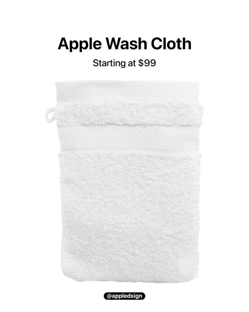 Apple may launch a Beach Towel-sized Apple Towel Max, just because yes