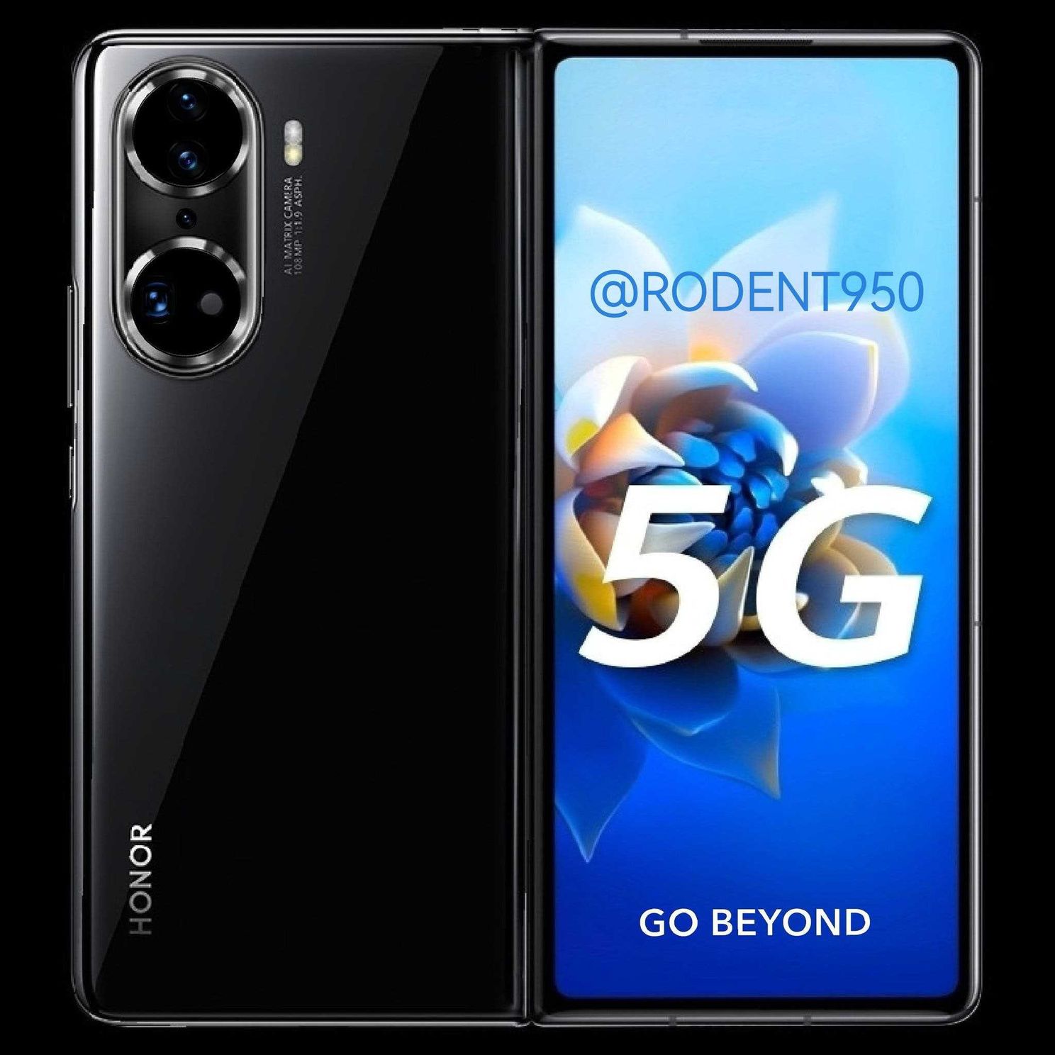 Magic Fold: The upcoming Honor foldable smartphone appears in renders