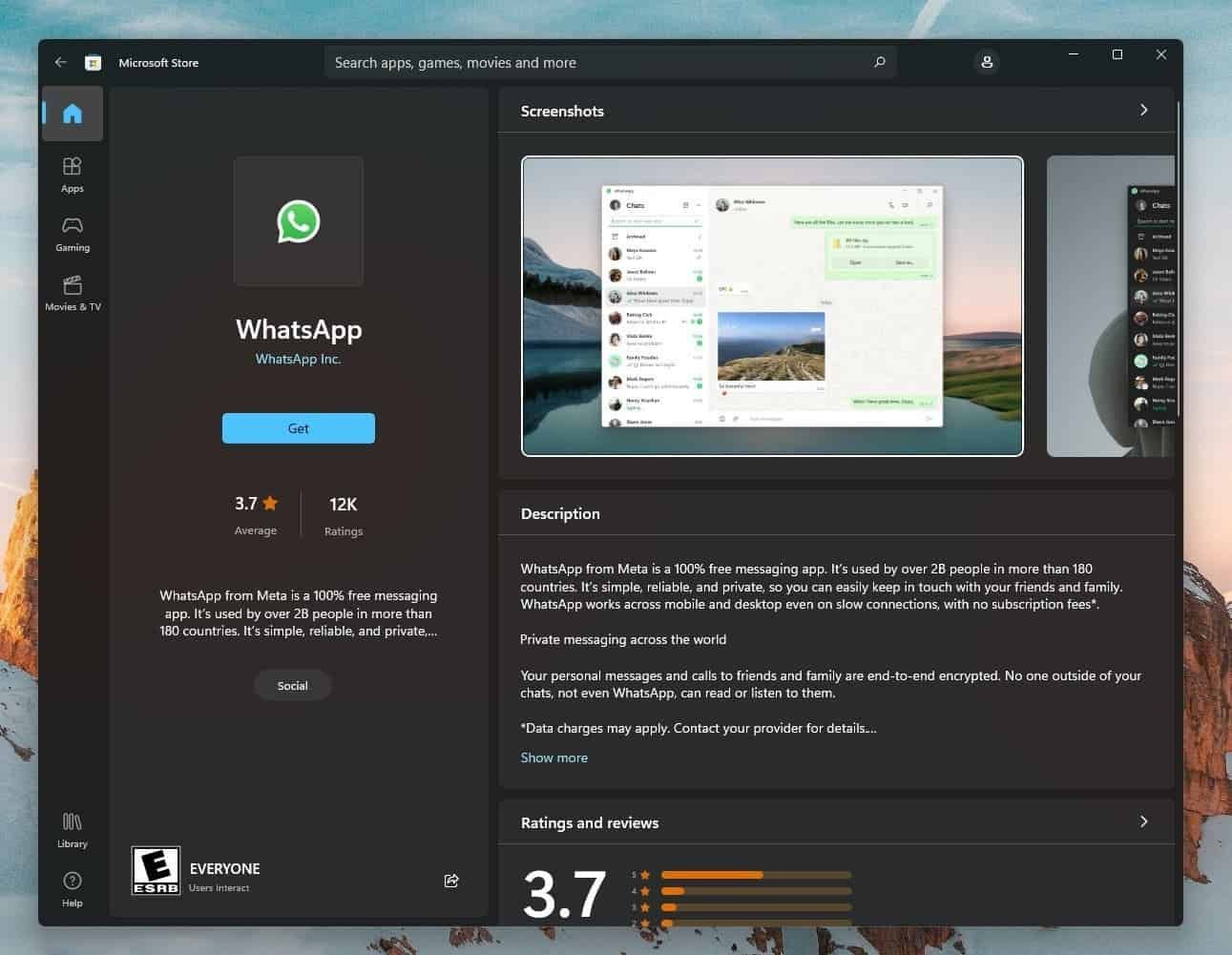The release of the stable native version of WhatsApp for Windows