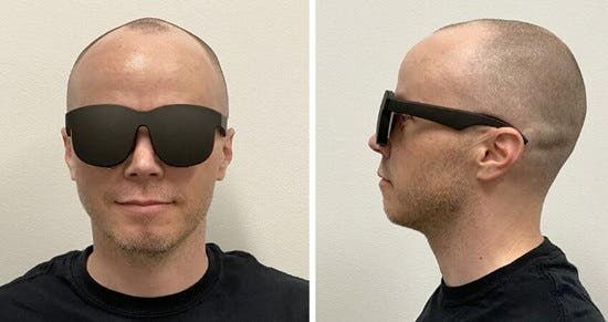 Facebook showcases an ultra-thin VR concept glasses