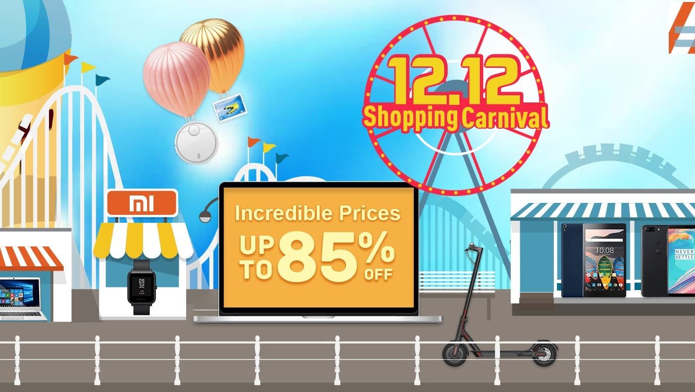 Geekbuying 12.12 Shopping Carnival Kicks Off - Up to 85% Off!
