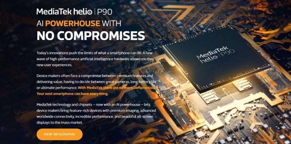 MediaTek wants to see its AI chipsets on high-end smartphones