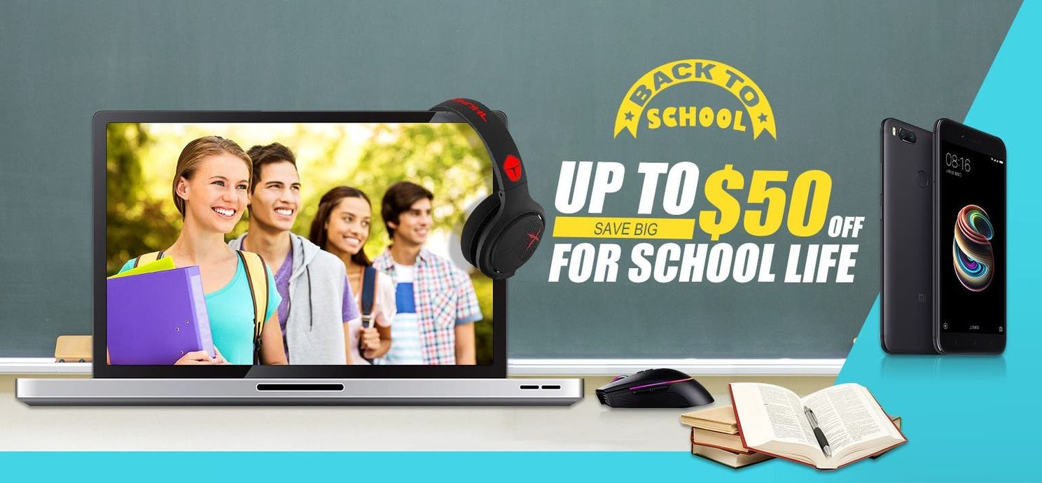 Geekbuying's Back to School Promotion Kicks Off