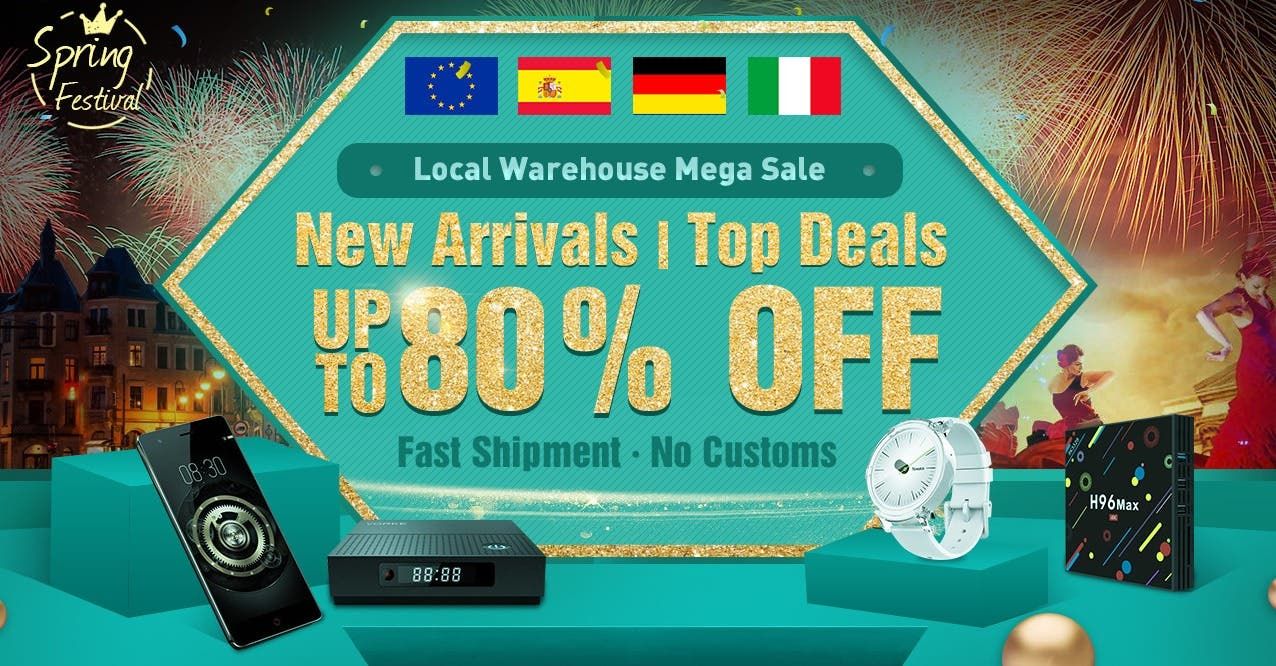 Geekbuying's Local Warehouse Mega Sale Begins (Europe)