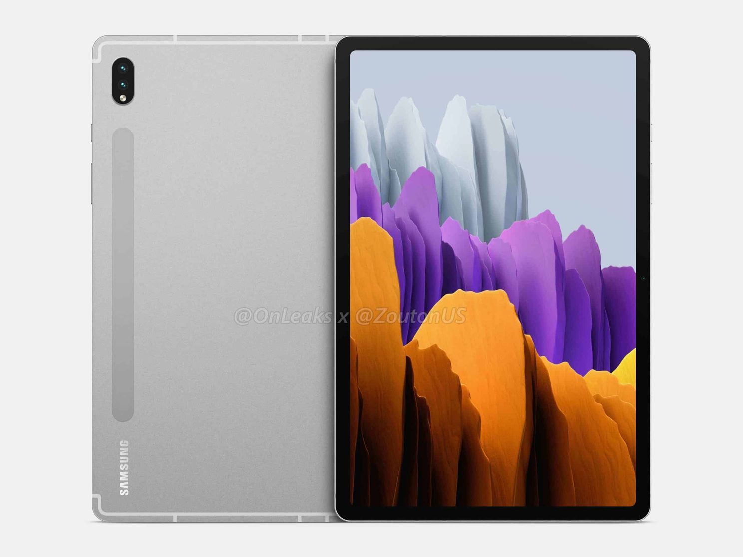 Samsung Galaxy Tab S8 Android Tablet Renders Appeared On The Net