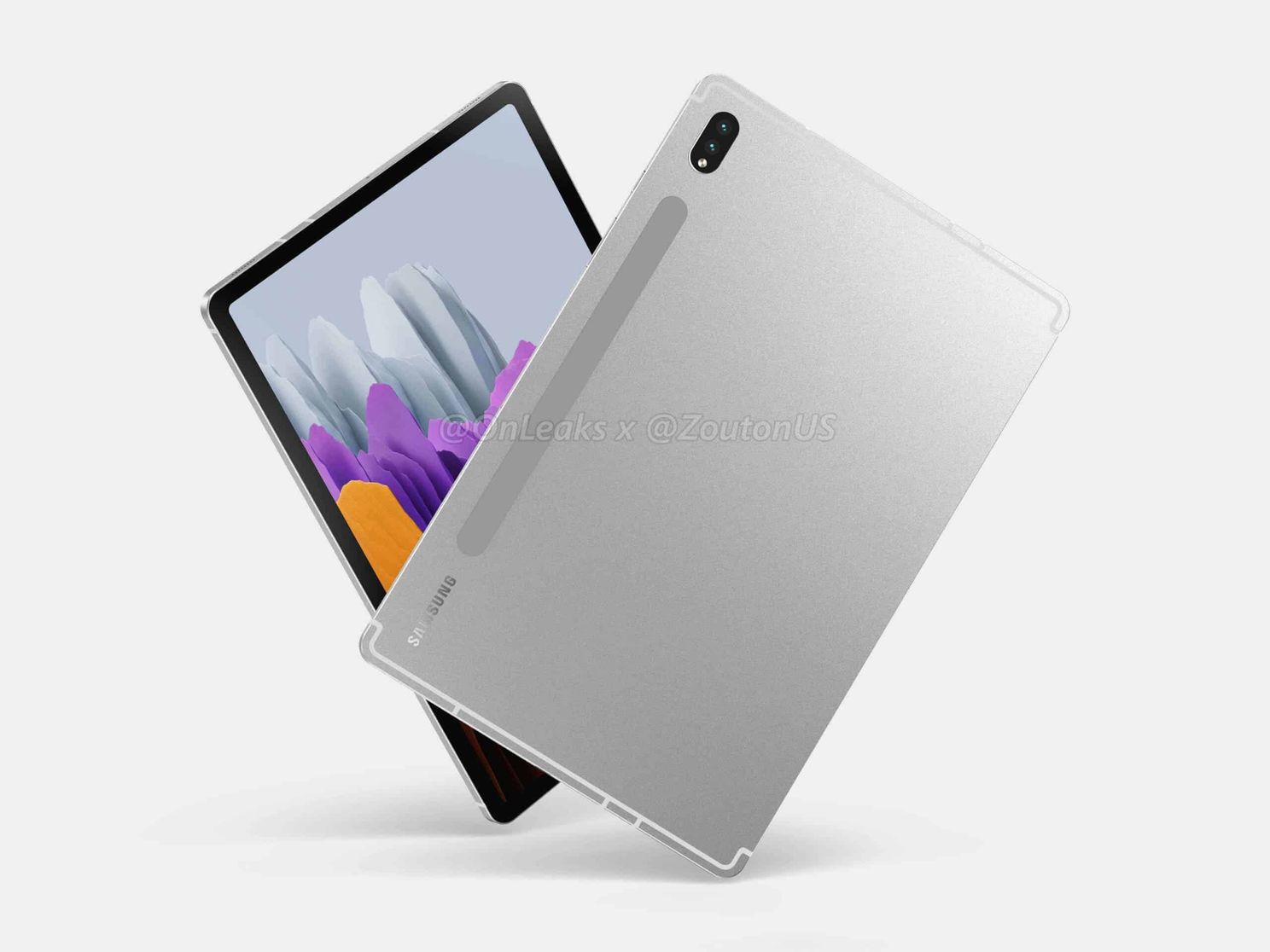 Samsung Galaxy Tab S8 Android Tablet Renders Appeared On The Net