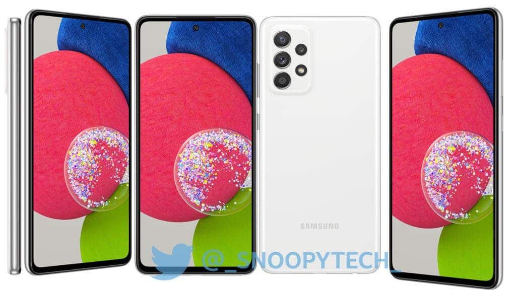 Samsung Galaxy A52s 5G Leaked Renders Reveal Four Color Options