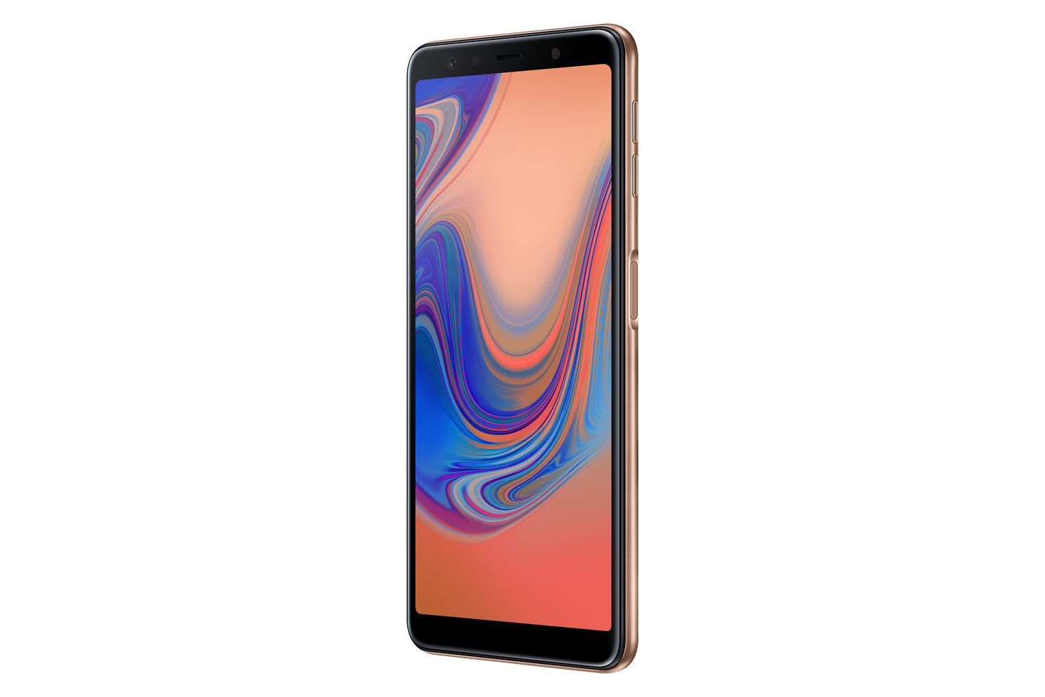 Samsung Galaxy A7 (2018) with side mounted fingerprint sensor, infinity display, triple rear cameras announced