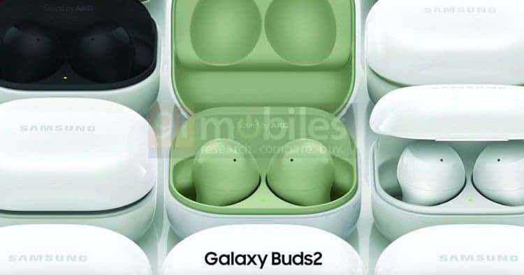 Samsung Galaxy Buds 2 wireless earbuds design and colors revealed