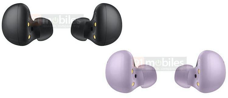 Samsung Galaxy Buds 2 wireless earbuds design and colors revealed