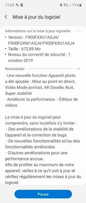 Galaxy Fold is getting some Note 10's camera features via software update