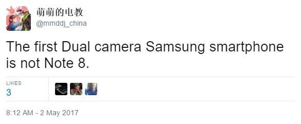 Samsung Galaxy C reported to sport a dual camera setup