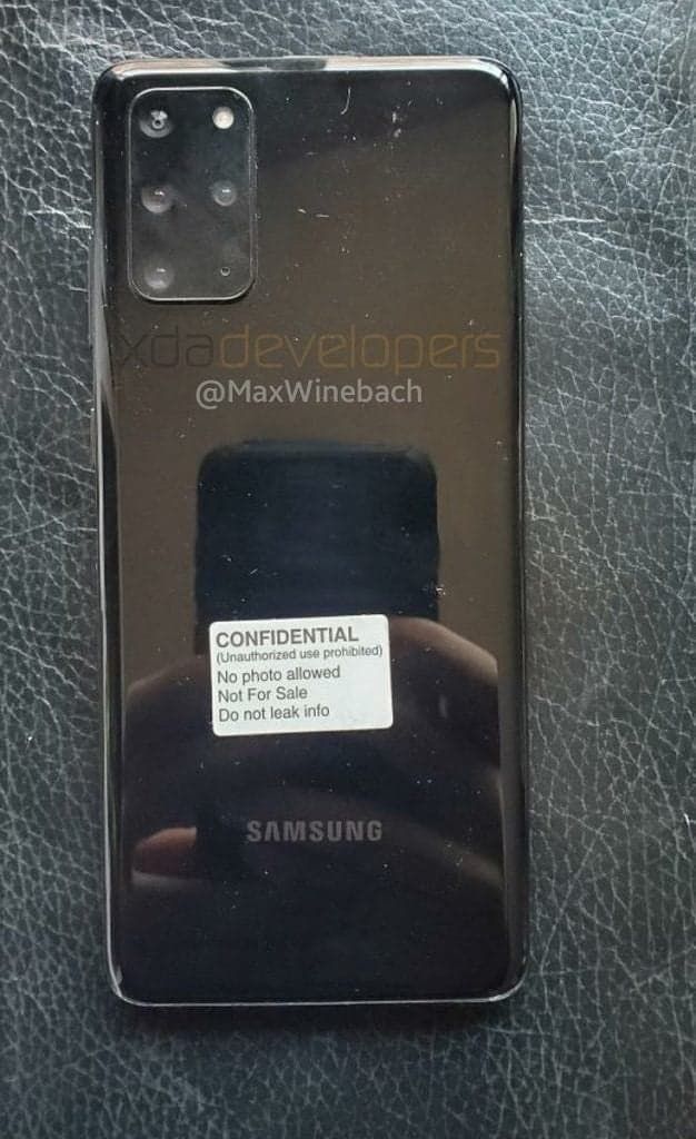 Samsung Galaxy S20+ Hands-On Video Leaked Online