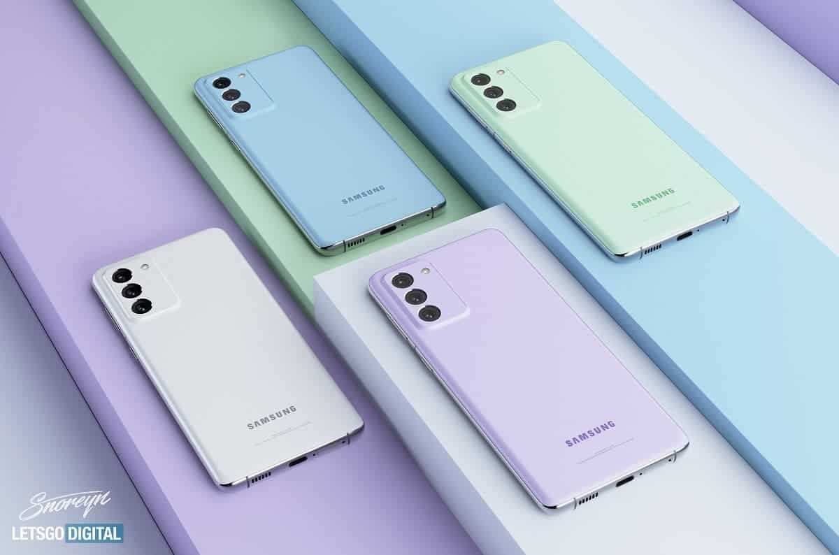 Samsung Galaxy S21 FE: high-quality renders has been published