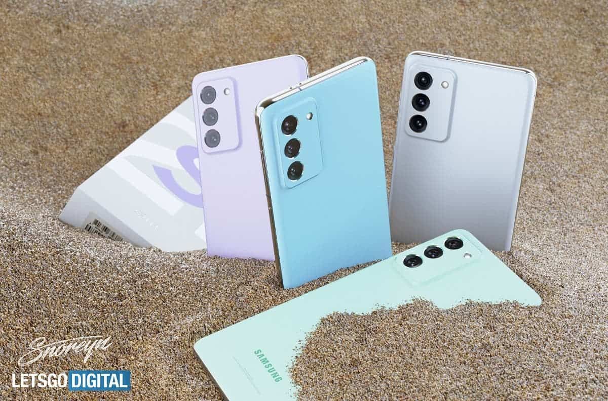 Samsung Galaxy S21 FE: high-quality renders has been published