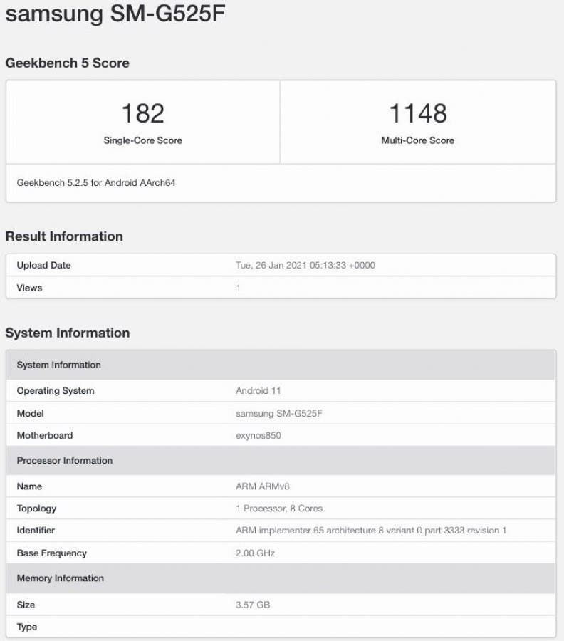 Samsung Galaxy XCover 5 rugged smartphone appears on Geekbench