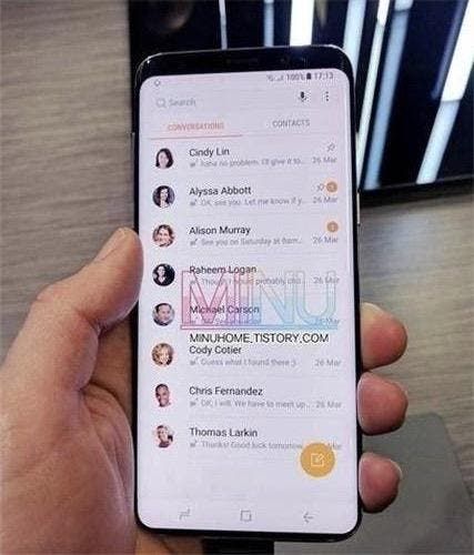 Real Image Of Samsung Galaxy S9 surfaces Online