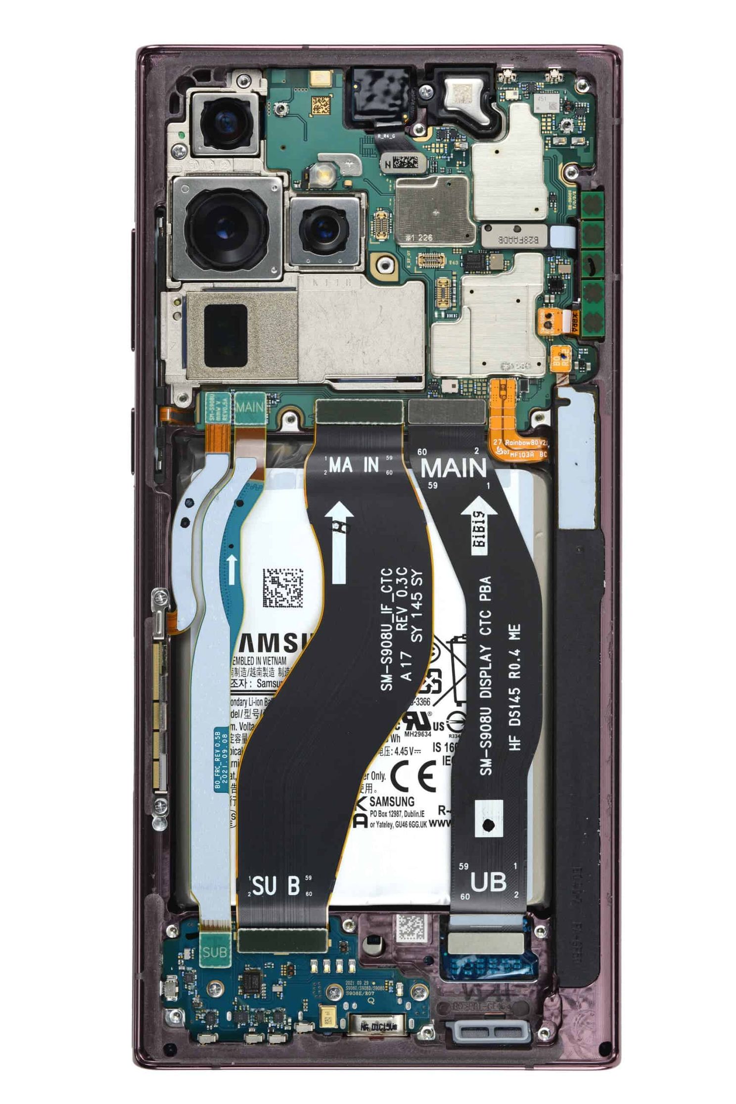 iFixit: It's very hard to repair the Samsung Galaxy S22 and S22 Ultra
