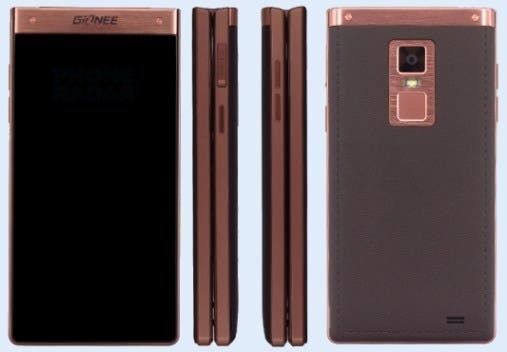 Helio P10, fingerprint sensor and 4GB RAM Gionee W909 is a clamshell phone