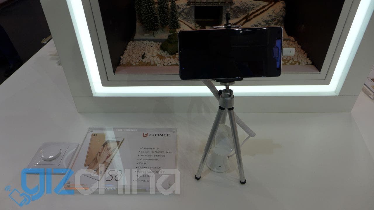 Launched: Gionees S8 with Helio P10, 3D touch & new Gionee logo