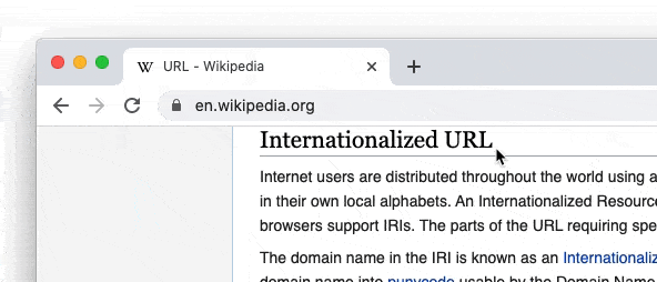 Google cancels the "hide full URL" feature on the Chrome browser