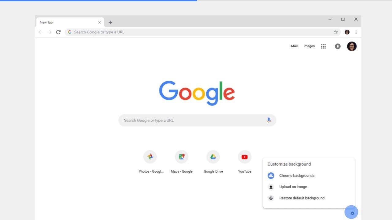 A picture of Chrome for the 1% of you who's never used it.