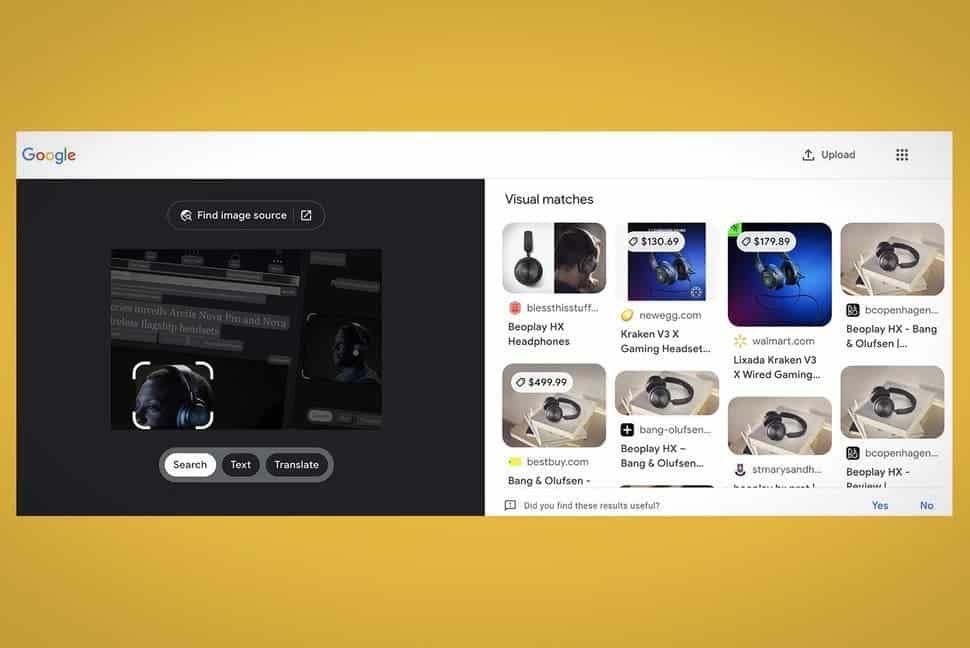 Searching for images with Google Lens in Chrome just got easier