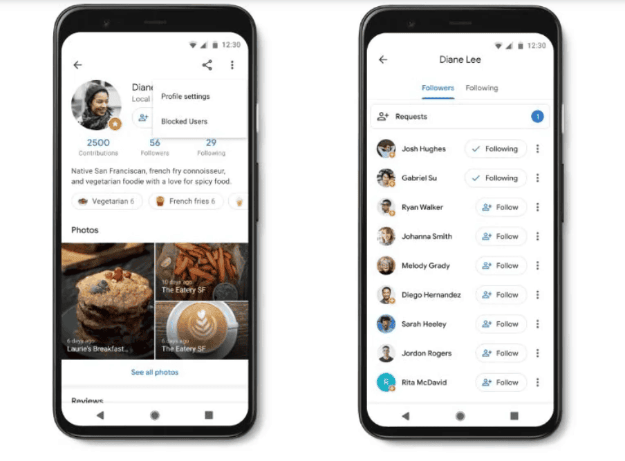 Google Maps now lets you follow other users
