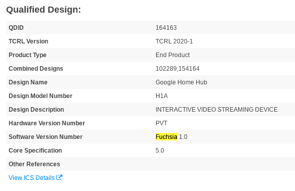 Google Nest Hub with "Fuchsia 1.0" may support UWB connections