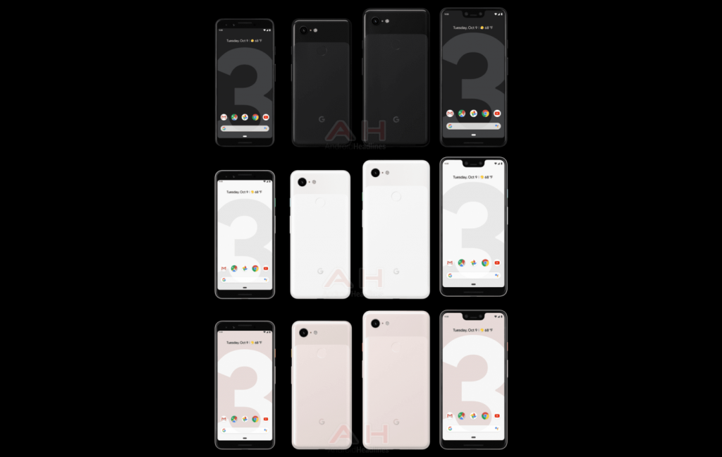 Pink version of Google Pixel 3/3XL appear online