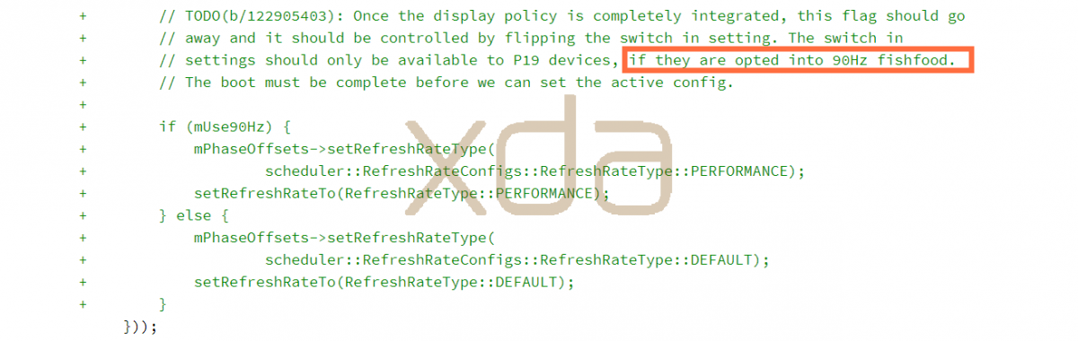 Android 10 source code confirms a 90Hz screen for Google Pixel 4 series