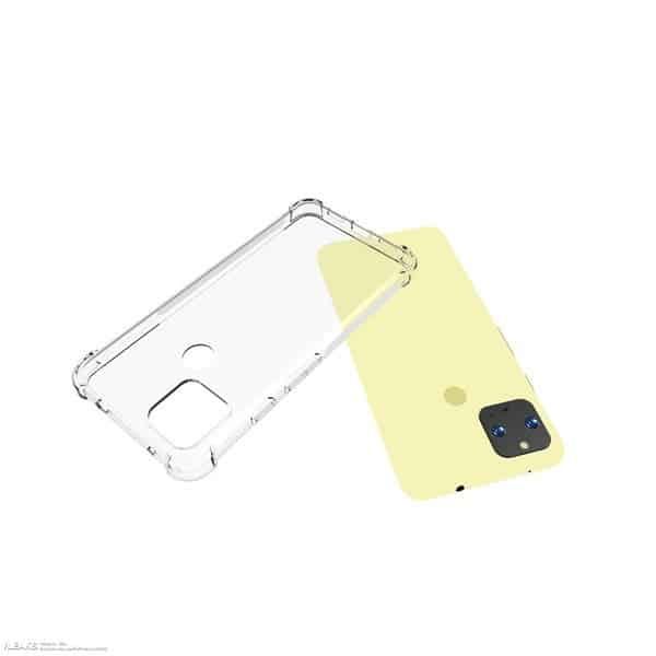 Google Pixel 5 XL case exposure: support 5G, small notch & rear fingerprint