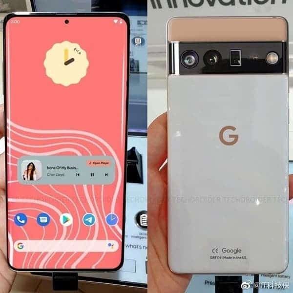 Google Pixel 6 series with a unique design will be produced in China