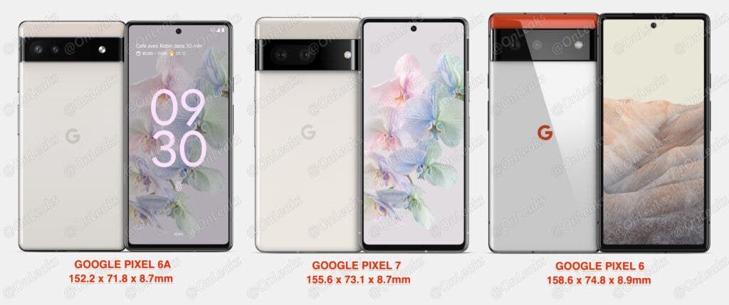Google Pixel 7 with Android 13 and a new Tensor chip exposed